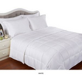 1 Piece Queen Comforter Embossed Dobby Stripe